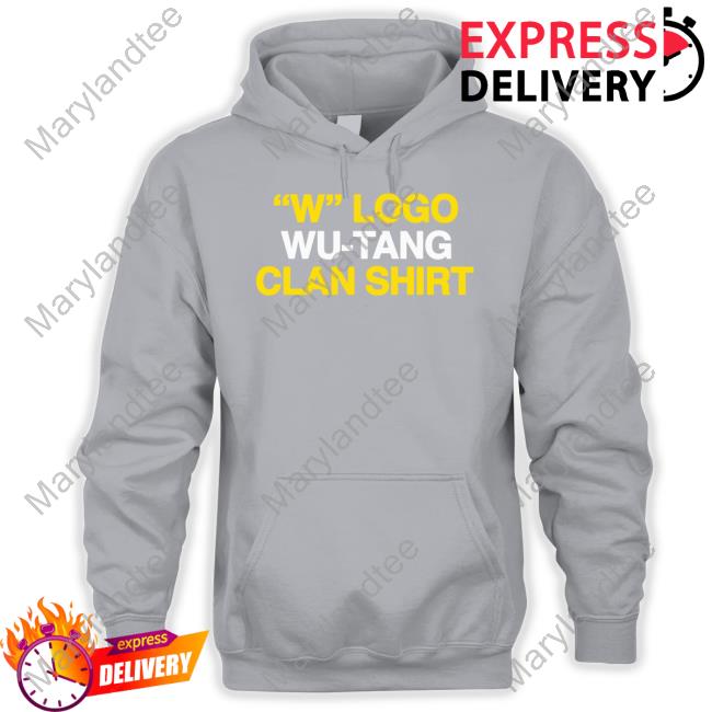 "W" Logo Wu Tang Clan Shirt Long Sleeve Tee Shirt
